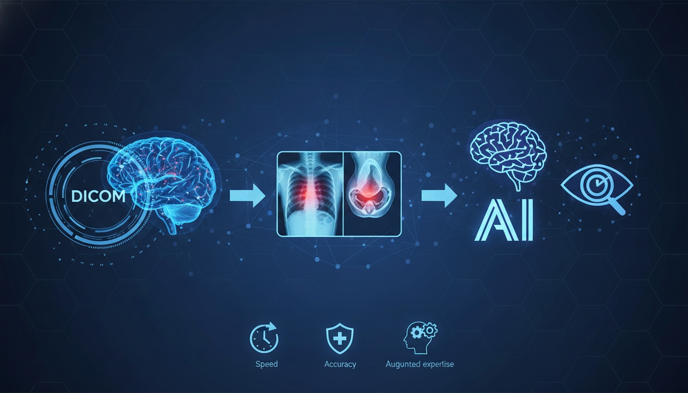 The Convergence of DICOM and AI - Created by PostDICOM
